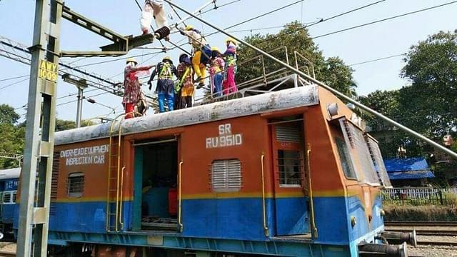Railway Electrification in India (DRM Guntakal/Twitter).