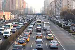 Rush hour in Beijing