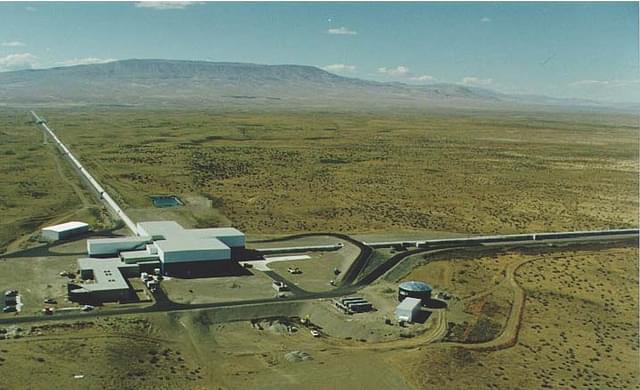 <p>LIGO Livingston Observatory in Louisiana. (MIT/CalTech LIGO)<em></em></p>