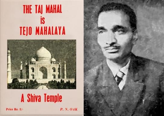 <p>P N Oak and his notorious claim – the Taj Mahal was a Hindu temple.</p>