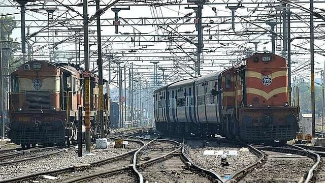 Indian Railways. (NOAH SEELAM/AFP/GettyImages)