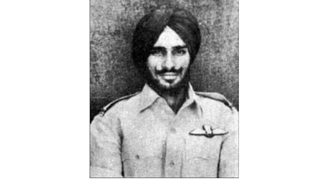 <p>Flying Officer Nirmal Jit Singh Sekhon</p>