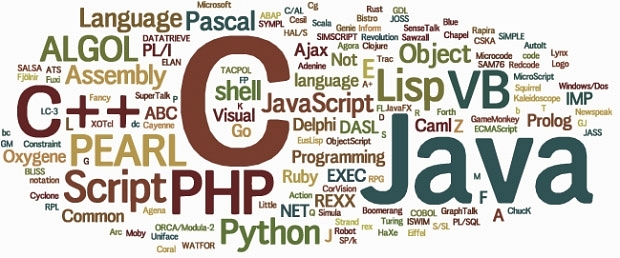 Programming languages (Wiziq Inc/WikiCommons)