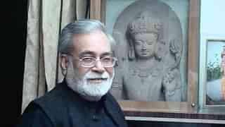 Writer and philosopher Narendra Kohli at his residence in New Delhi, India. (Shishirmit at en.wikipedia)
