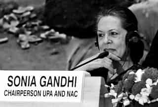 Congress party interim president Sonia Gandhi (Mohd Zakir/ Hindustan Times via Getty Images)