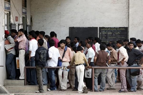 Students at an institute