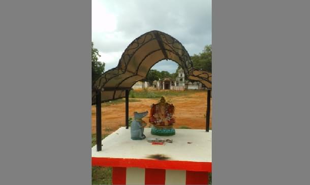 Lankan soldiers, in an act of deliberated desecration, never bothered to take off their boots while entering this or any other temple. 