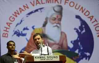 Congress vice-president Rahul Gandhi speaking at an event in New Delhi. (GettyImages)