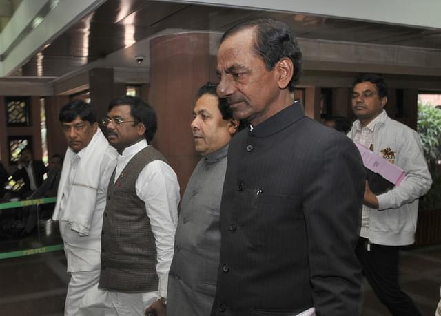 Telangana Chief Minister K Chandrashekhar Rao (ushil Kumar/Hindustan Times via Getty Images)