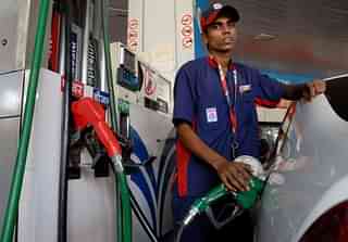 Petrol station in Bandra (Kalpak Pathak/Hindustan Times via Getty Images)