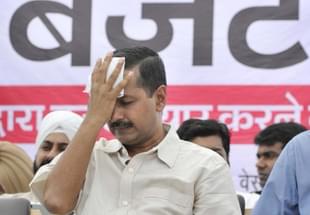 Aam Aadmi Party chief Arvind Kejriwal (Sushil Kumar/Hindustan Times via Getty Images)