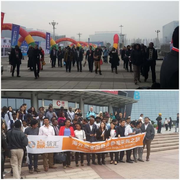 Students dressed as businesspersons