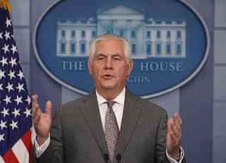 US Secretary of State Rex Tillerson speaks to the media at the White House in Washington. (Mark Wilson/GettyImages)&nbsp;