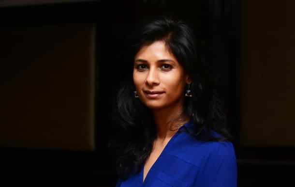 Gita Gopinath, Harvard professor and financial advisor to Kerala CM Pinarayi Vijayan (Ramesh Pathania/Mint via Getty Images)