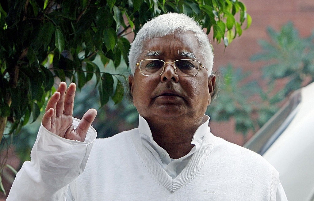 Former Bihar chief minister Lalu Prasad Yadav. (RAVEENDRAN/AFP/Getty Images)