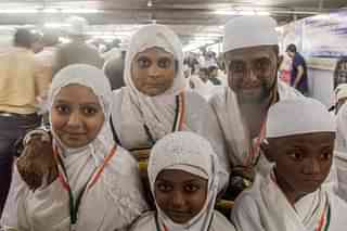 Indian Haj Pilgrims. (Satish Bate/Hindustan Times via Getty Images)