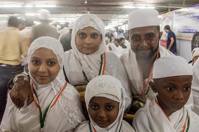 Indian Haj Pilgrims. (Satish Bate/Hindustan Times via Getty Images)