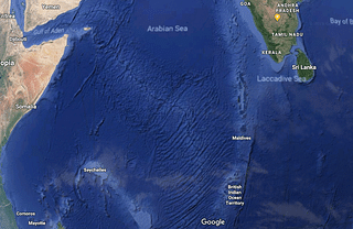 Location of Seychelles in the Indian Ocean. (Google Map)