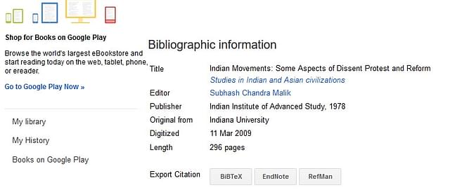 Contrary to what Vairamuthu claimed, the book he quoted was published not by Indiana University but by  India based ‘Indian Institute of Advanced Study’ Shimla. 