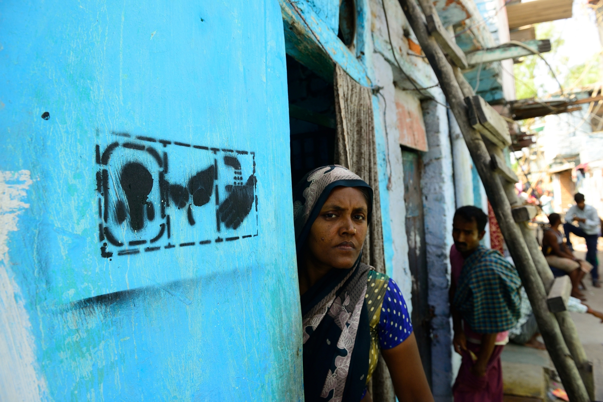 Toilet built under the ‘Swachh Bharat’ campaign launched by Prime Minister Narendra Modi. (Pradeep Gaur/Mint via Getty Images)