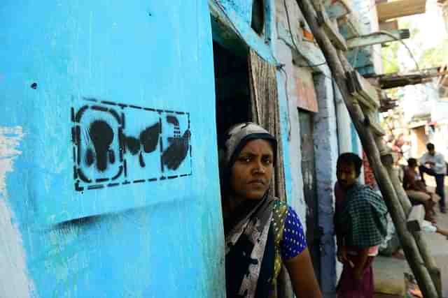 Toilet built under the ‘Swachh Bharat’ campaign launched by Prime Minister Narendra Modi. (Pradeep Gaur/Mint via Getty Images)