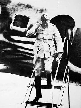 The last-known photograph of Bose 