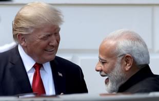 President of the United States Donald Trump and Prime Minister of India Narendra Modi at the White House in 2017 (Win McNamee/Getty Images)