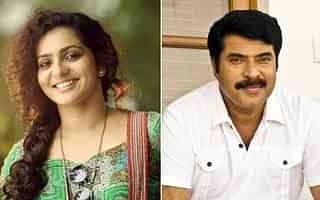 Parvathy and Mammootty