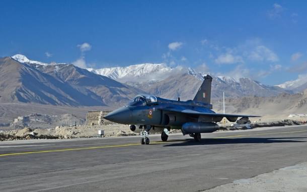 Tejas, India’s home-grown fighter. (Deb Rana)