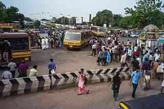Buses in Chennai (Sanjit Das/Bloomberg via Getty Images)