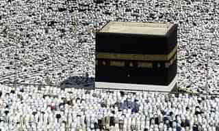 Muslim pilgrims in Mecca. (Muhannad Fala’ah/Getty Images)