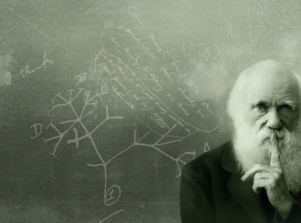 (Charles Darwin, with his ‘tree of life’)