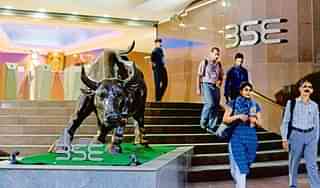 The Bombay Stock Exchange. (GettyImages)