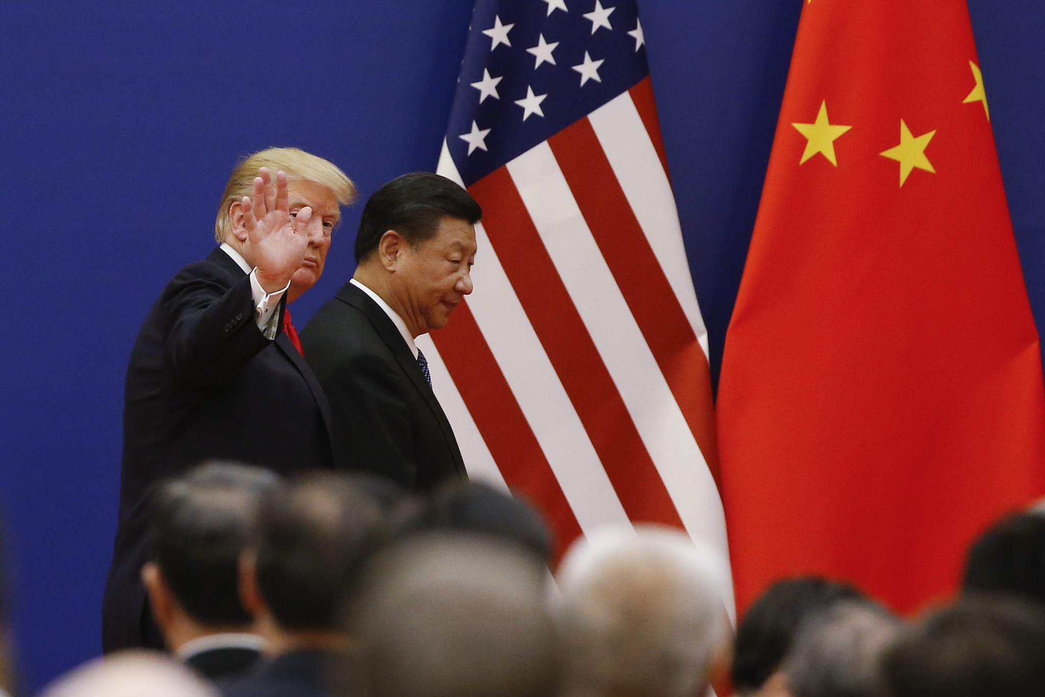 United States President Donald Trump and Chinese Premier Xi Jinping (Thomas Peter-Pool/Getty Images)