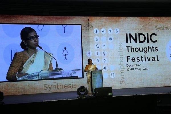 Dr Sangeetha Menon talking about “Indian Theories on Consciousness”