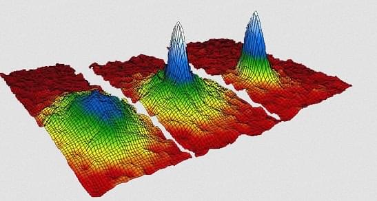 Bose Einstein Condensate : BEC (Courtesy : University of Colorado) 