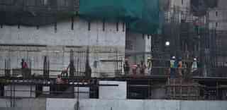 Under-construction buildings in Mumbai (Anshuman Poyrekar/Hindustan Times via Getty Images)