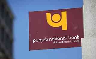 A Punjab National Bank signboard. (Dan Kitwood via Getty Images)