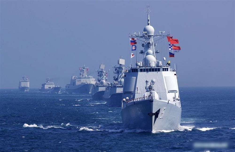 Naval ships of the People’s Liberation Army Navy.  