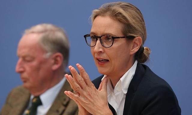 Alternative for Germany leader Alice Weidel. (Sean Gallup via Getty Images)