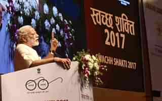 Prime Minister Narendra Modi at the launch of Swachh Shakti 2017. (narendramodi.in)