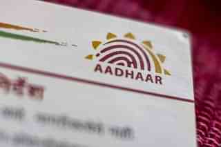 Aadhaar card (Photo: Dhiraj Singh/Bloomberg)