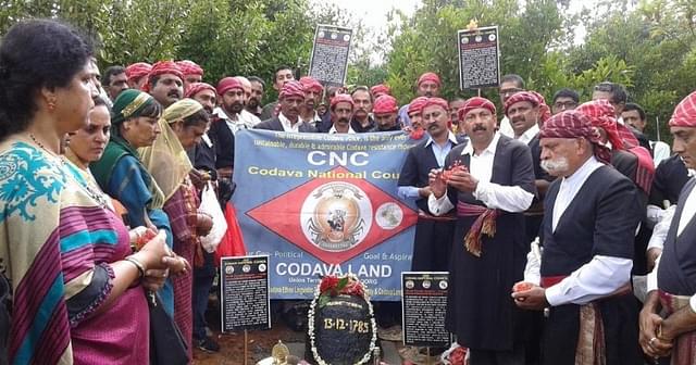 The Codava National Council wants the massacre of its people at Devati Paramb to be recognised globally. (Photo: Codava National Council website)