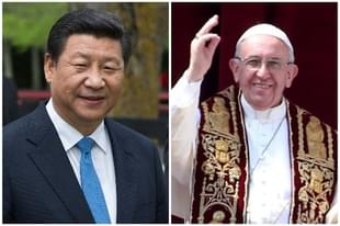 President Xi Jinping (David Rowland - Pool/GettyImages)/Pope Francis (Franco Origlia/GettyImages)