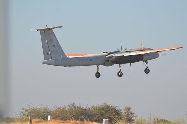 Rustom-II, made-in-India drone capable of combat.