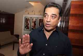 Tamil superstar Kamal Haasan. (Vidya Subramanian/Hindustan Times via Getty Images)