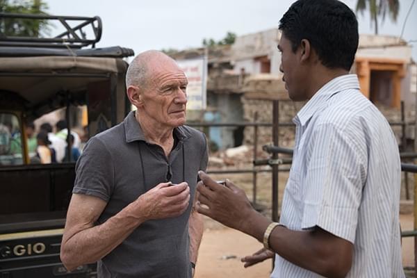 John Gollings with Jambaya. (John Gollings)