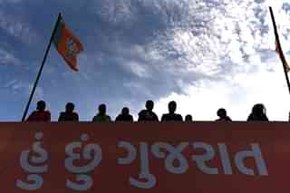 BJP is leading in the local body elections. (Satish Bate/Hindustan Times via Getty Images)