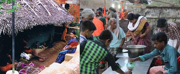 Spontaneous Annadanam: Every house becomes a home for the devotees of Shiva