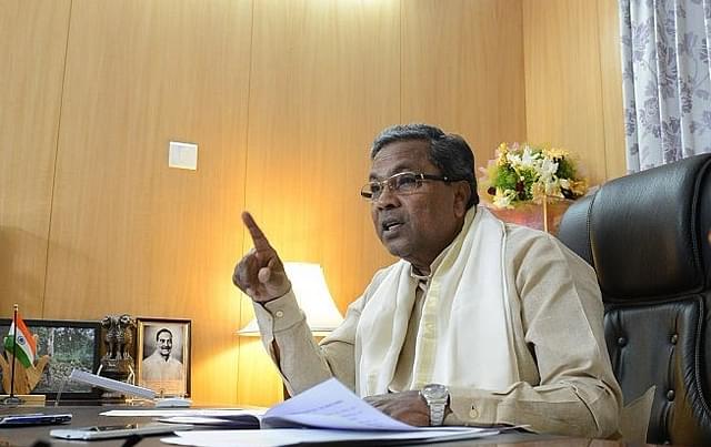 Karnataka Chief Minister K Siddaramaiah. (Hemant Mishra/Mint via Getty Images)